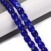Handmade Lampwork Chevron Beads Strands X-LAMP-K041-01B-21-2