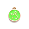 Alloy Enamel Pendants ENAM-S124-01A-06E-2