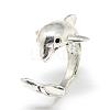 Adjustable Alloy Cuff Finger Rings RJEW-S038-080-1