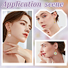 14Pair Brass Leverback Earring EJEW-AR00006-5