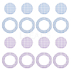 CHGCRAFT Transparent Acrylic Pendants OACR-CA0001-14-1