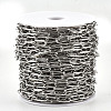 Unwelded Iron Paperclip Chains CH-S125-09B-P-3