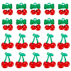30Pcs 2 Styles Transparent Acrylic Pendants OACR-UN0001-20-1