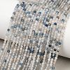 Natural Raindrop Azurite Beads Strands G-P618-2mm-03-1