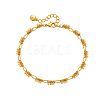 Brass Small Round Ball Pendant Bracelet PW-WG261E1-02-1