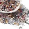 Transparent Colours Glass Round Beads SEED-F006-04A-01-1