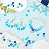 800Pcs 4 Colors Plastic Beads Sets KY-SP0001-24C-3