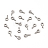 Non-Tarnish 304 Stainless Steel Screw Eye Pin Peg Bails X-STAS-E044-07P-01-3