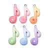 Opaque Resin Pendants RE-CBAEB26-01A-1
