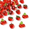 30Pcs 3 Styles Transparent Acrylic Pendants OACR-YW0003-48-1