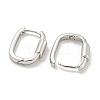 Brass Hoop Earrings EJEW-L211-010N-P-2
