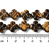 Natural Tiger Eye Beads Strands G-M418-D04-01-5