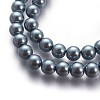 Glass Pearl Beads Strands HY-3D-B19-2