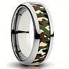 201 Stainless Steel Epoxy Resin Finger Rings WG28C55-01-1