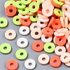 Handmade Polymer Clay Beads CLAY-T019-02B-52-1