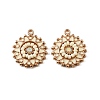 Alloy Enamel Pendants AL-CBA75EE-09KCG-1
