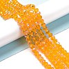 Electroplate Glass Beads Strands LS-EGLA-A034-T2mm-L11-4