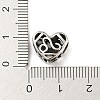 316 Surgical Stainless Steel  Hollow Out Beads STAS-Q304-01E-AS-3