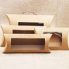 Kraft Paper Pillow Candy Box CON-WH0070-97B-02-3