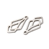 Non-Tarnish 201 Stainless Steel Pendants STAS-I199-A06-P-3