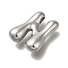 304 Stainless Steel Pendants STAS-S166-02P-14-2