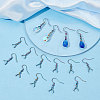 Beebeecraft 50Pcs 304 Stainless Steel Hooks STAS-BBC0001-49M-5