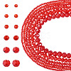 6 Strands 6 Styles Glass Beads Strands EGLA-TADJ0001-05E-1