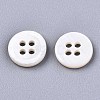 Natural Freshwater Shell Buttons X-SHEL-R113-04-2