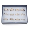 Crystal Rhinestone Finger Ring RJEW-MSMC002-17G-3