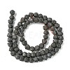 Natural Lava Rock Beads Strands G-H020-O02-01-2