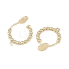 Brass Cuff Earring Findings KK-F921-08A-G-2