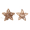 Star Shape Rattan Vine Wreath Garland Decoration DIY-B022-03B-1