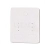 Rectangle Paper Earring Display Card with Hanging Hole CDIS-C004-01A-3