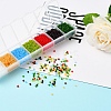3500Pcs 7 Colors 12/0 Glass Round Seed Beads SEED-YW0001-21-6