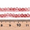 Transparent Glass Beads Strands X-GLAA-T023-4mm-A13-4