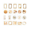 40Pcs 20 Styles Paper Self-Adhesive Decorative Stickers STIC-PW0006-050A-1