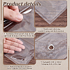 48 Grids PVC Badge Storage Rolls ABAG-WH0046-88-3