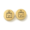 Halloween 304 Stainless Steel Beads STAS-U017-01G-C-1