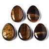 Natural Tiger Eye Pendants G-N0326-74A-1