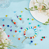 700Pcs 28 Colors Transparent & Opaque Plastic Beads KY-PH0002-30-4