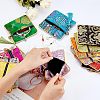 14Pcs 14 Colors Chinese Brocade Tassel Zipper Jewelry Bag Gift Pouch ABAG-NB0001-21-3