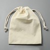 Canvas Drawstring Bags ABAG-WH0031-26A-3