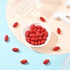 30Pcs Carved Cinnabar Beads CARL-YW0001-01-5