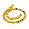Handmade Evil Eye Lampwork Beads Strands LAMP-F023-B11-3