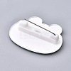 Acrylic Safety Brooches JEWB-F012-02-3