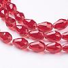 Glass Beads Strands GLAA-R024-11x8mm-M-3