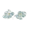 AB Color Transparent Epoxy Resin & ABS Pearl Decoden Cabochons CRES-S367-18C-2