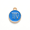 Alloy Enamel Pendants X-ENAM-S124-01A-02B-2
