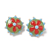 Baking Paint Glass Enamel Beads LAMP-S080-03E-1