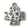 Tibetan Style Alloy Pendants PALLOY-P293-162-1
